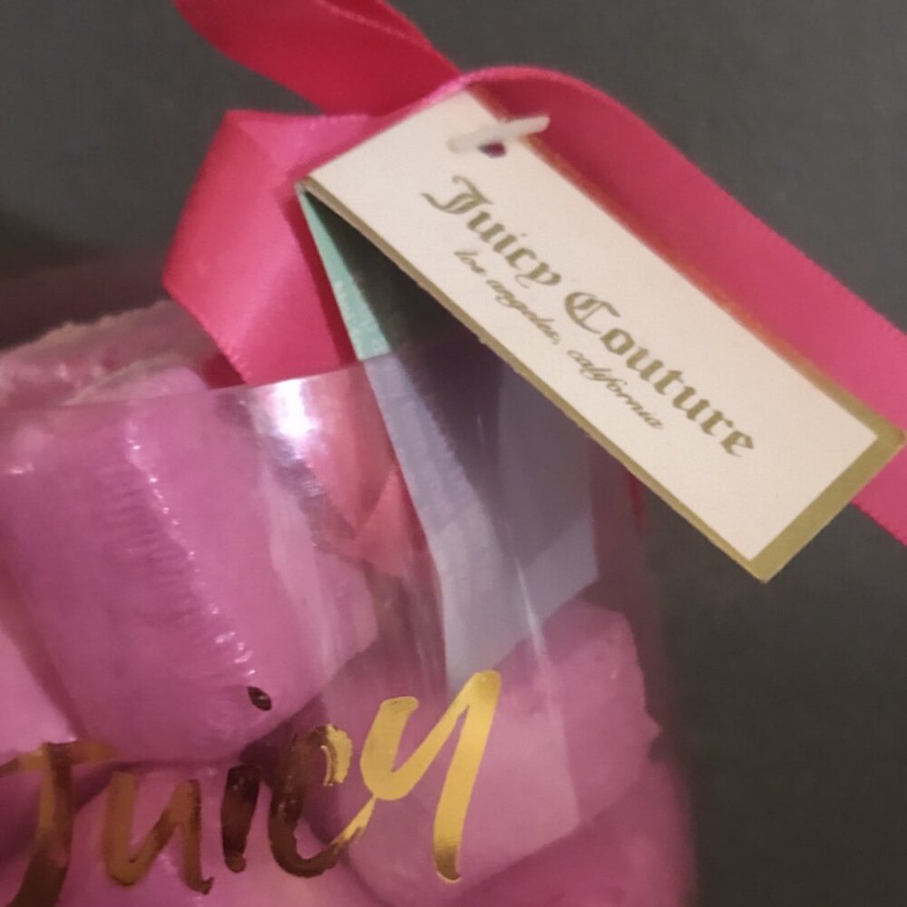 New! 🆕 Juicy Couture 🫦 Wine Glass & Bath Fizzer-Cubes~